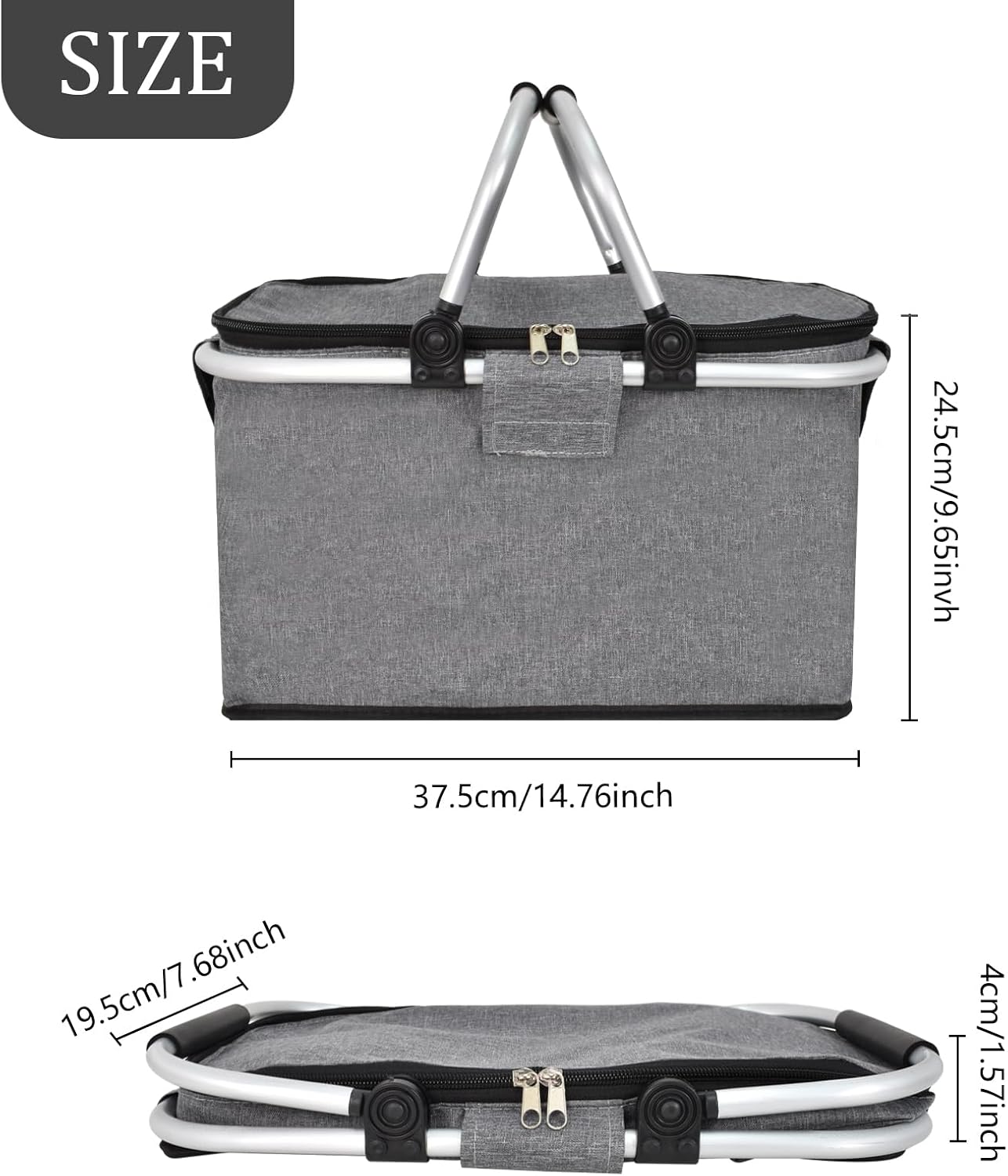 Faltbarer Picknickkorb