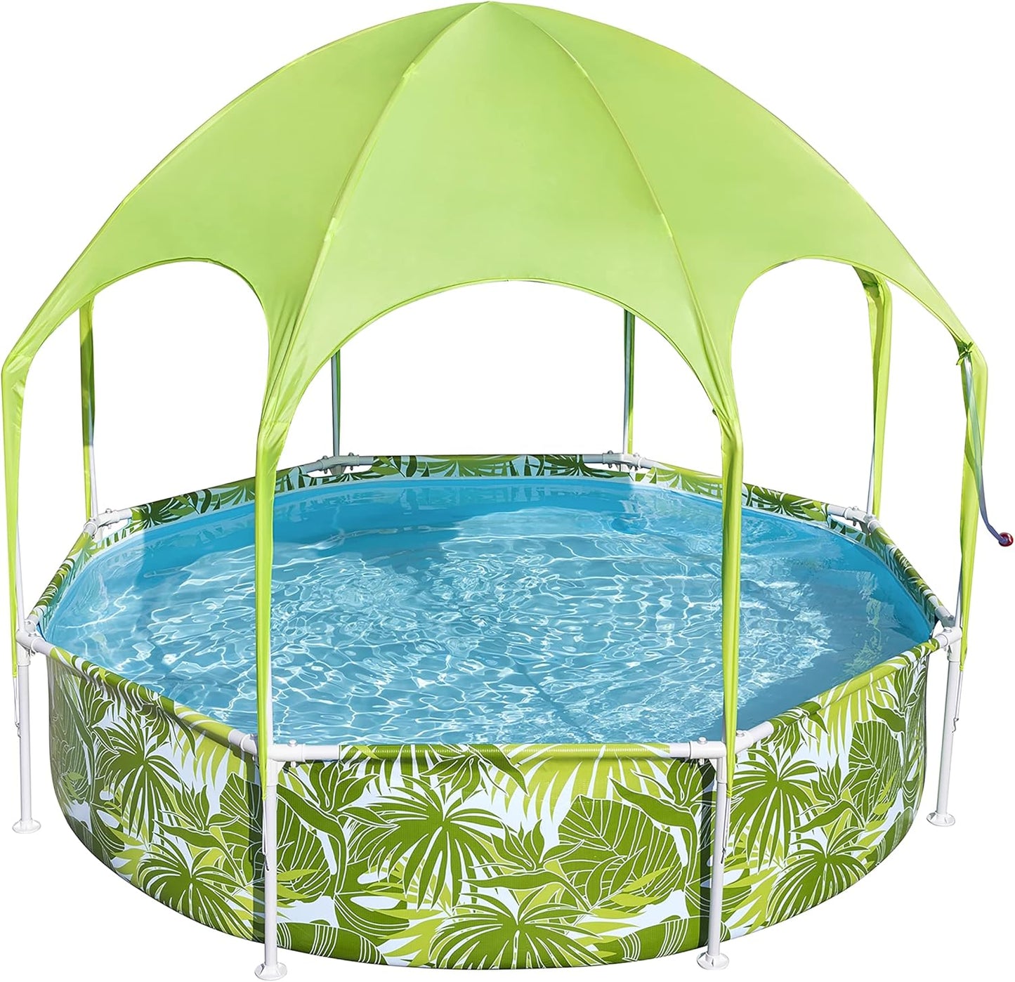 Pool mit Sonnenschutz, 244 x 51 cm - Nr. 2