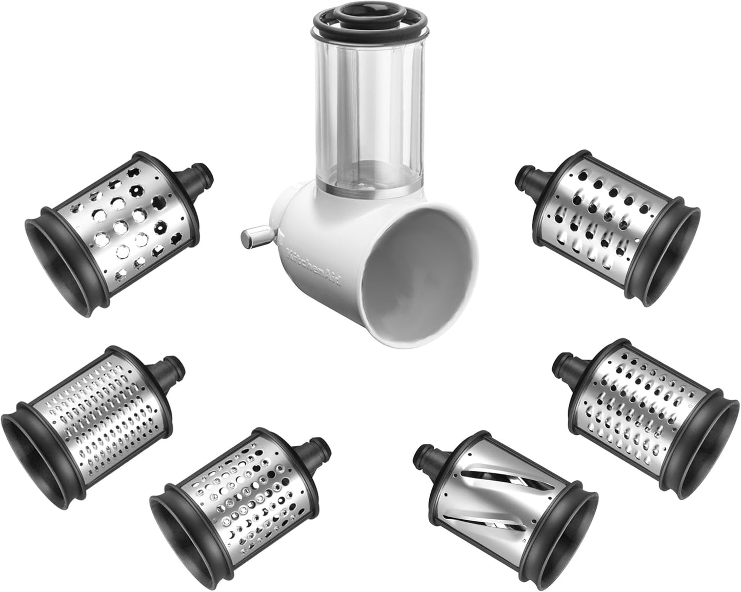 7-teiliges Gemüseschneider-Set für Küchenmaschine, Single