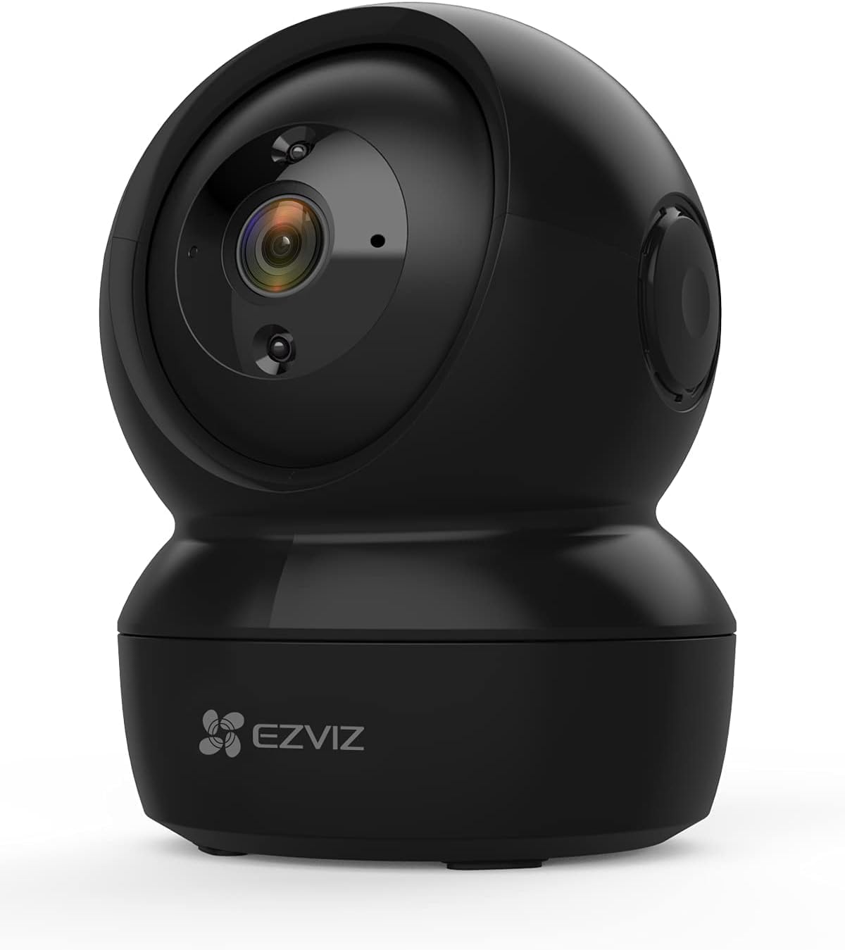 2MP WLAN PT Überwachungskamera mit Zwei-Wege-Audio, Schwarz