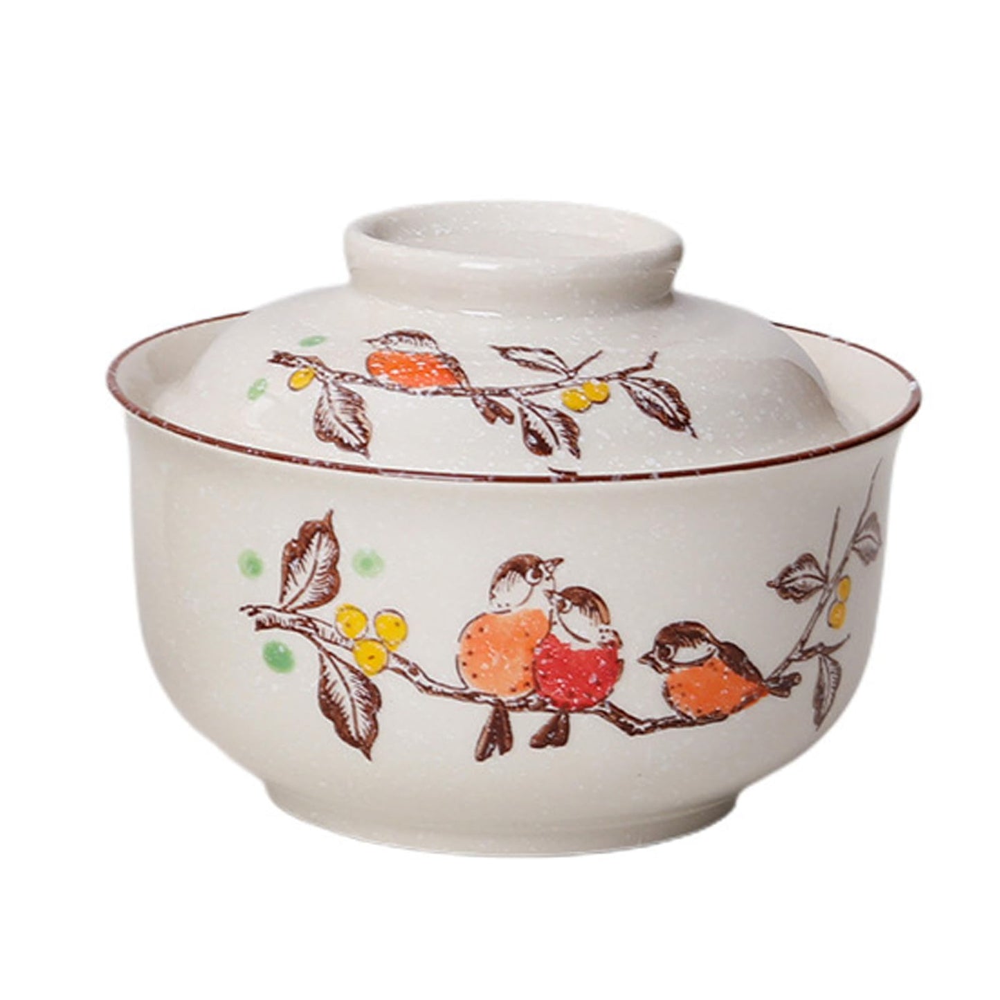 Keramik Ramen Bowl Set mit Deckel (800ml), Style D
