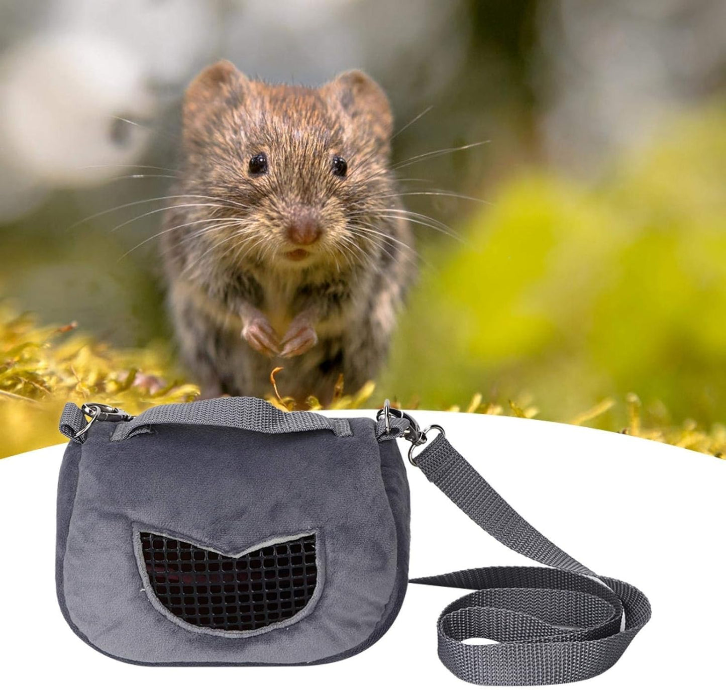 Hamster Transporttasche, Grau