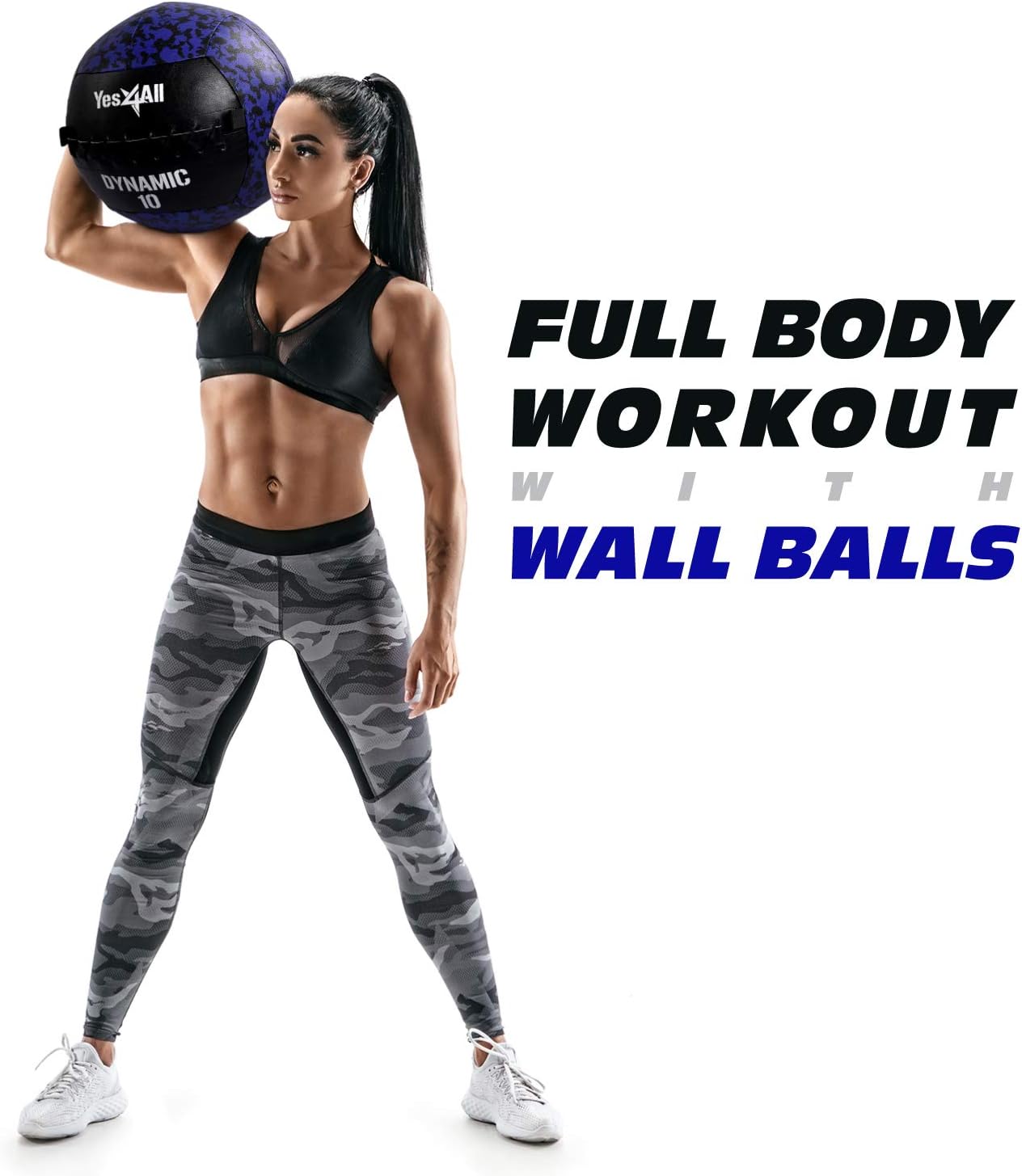 Wall Ball, Marine-Tarnmuster 4,5kg