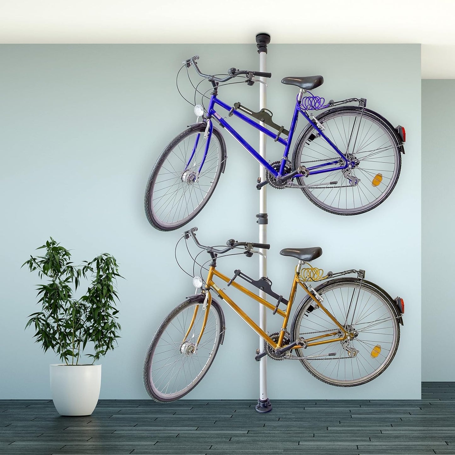 Teleskop-Fahrradhalterung