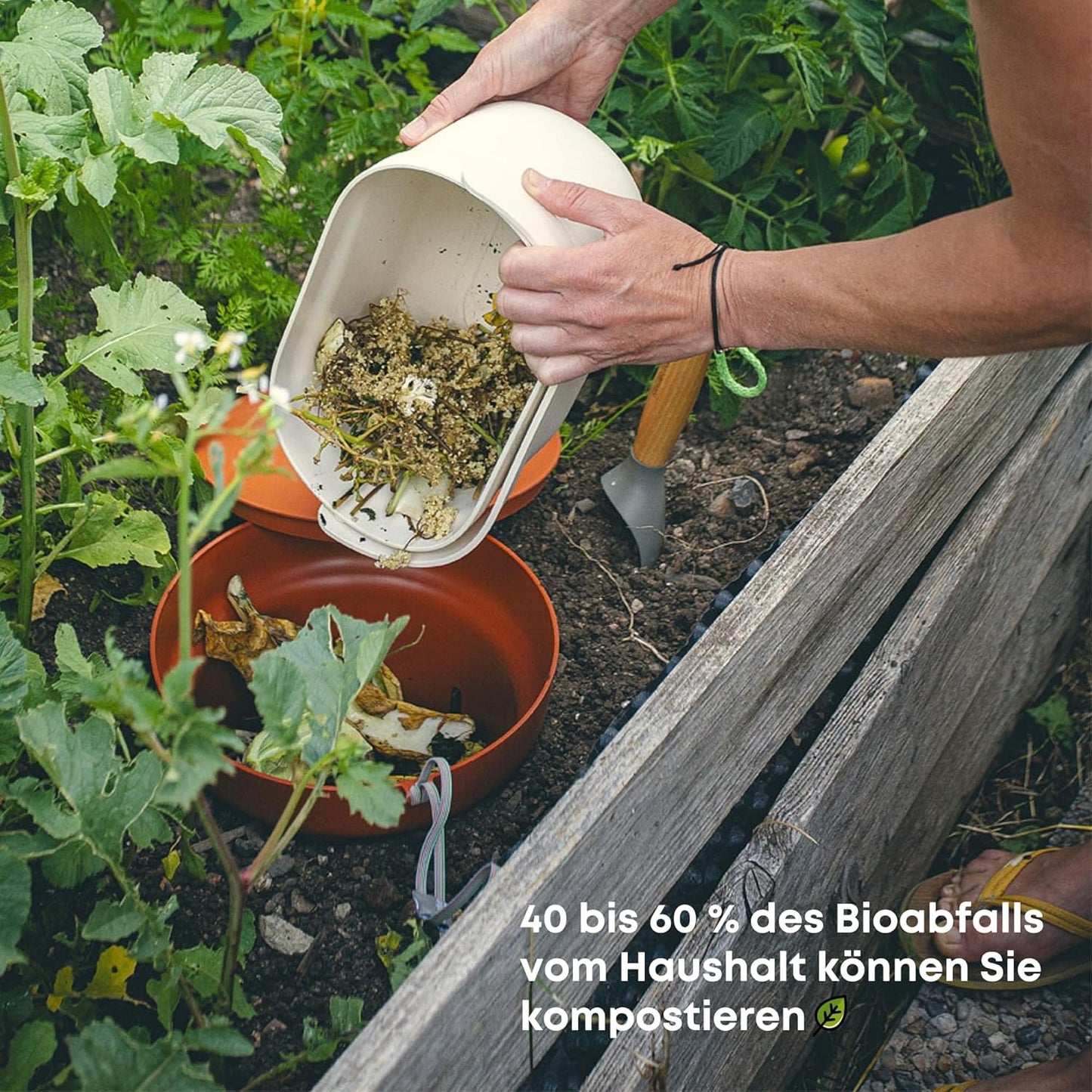 Beetkomposter für Wurmkompost, Terrakotta