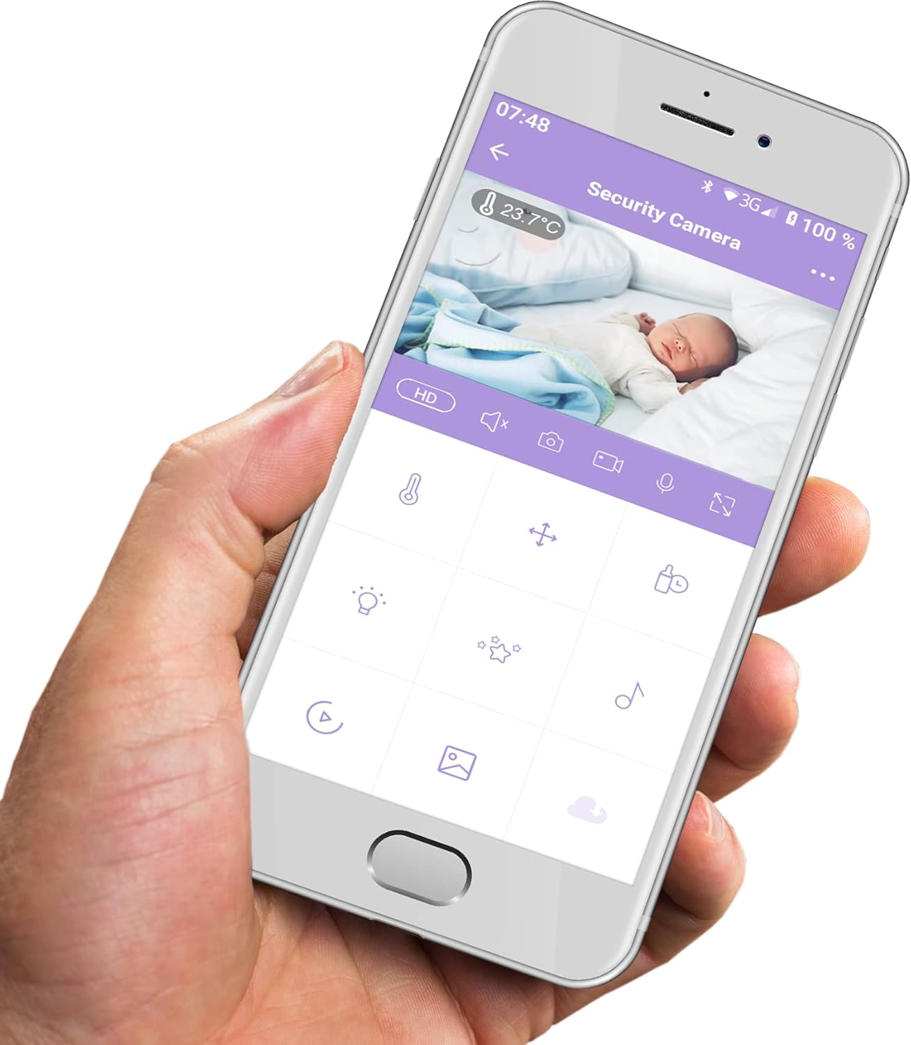 WiFi Babyphone - Babyruf BC2000