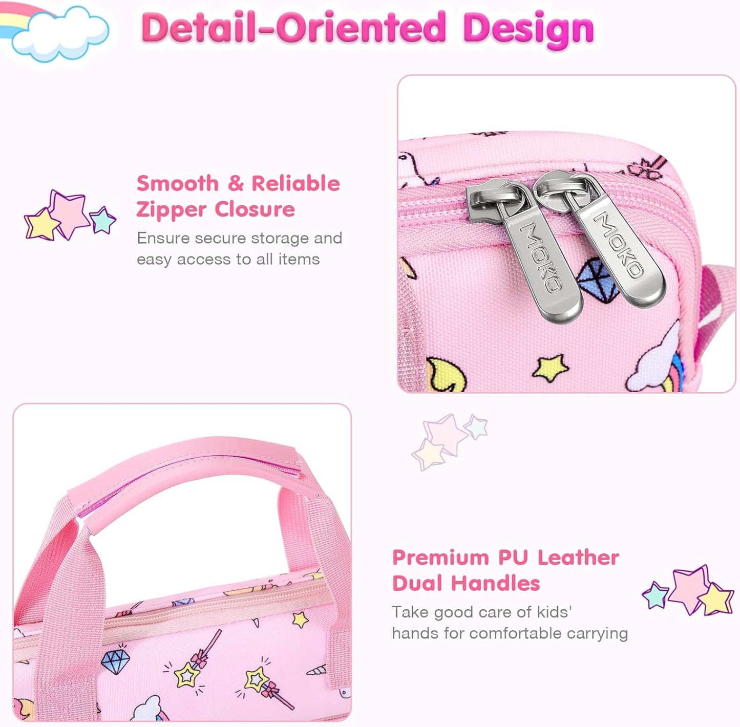 Kinder-Tablet-Tasche, Rosa Einhorn