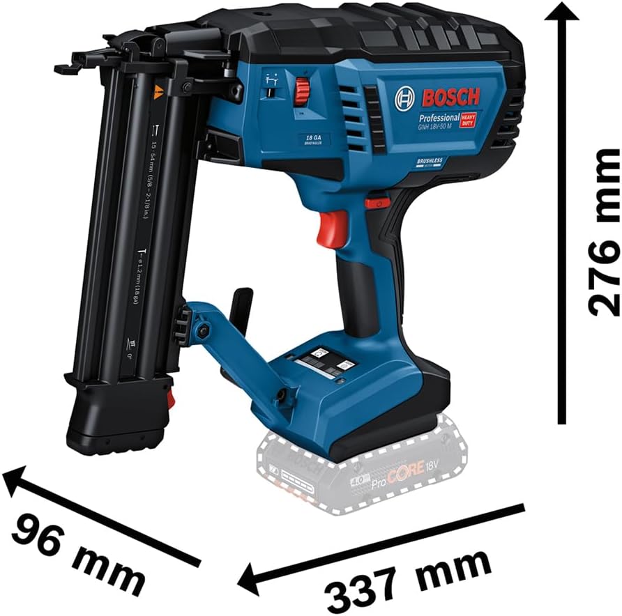 Holznagler GNH 18V-50 M (ohne Akku/Lader), + L-Boxx, ohne Akku/Lader