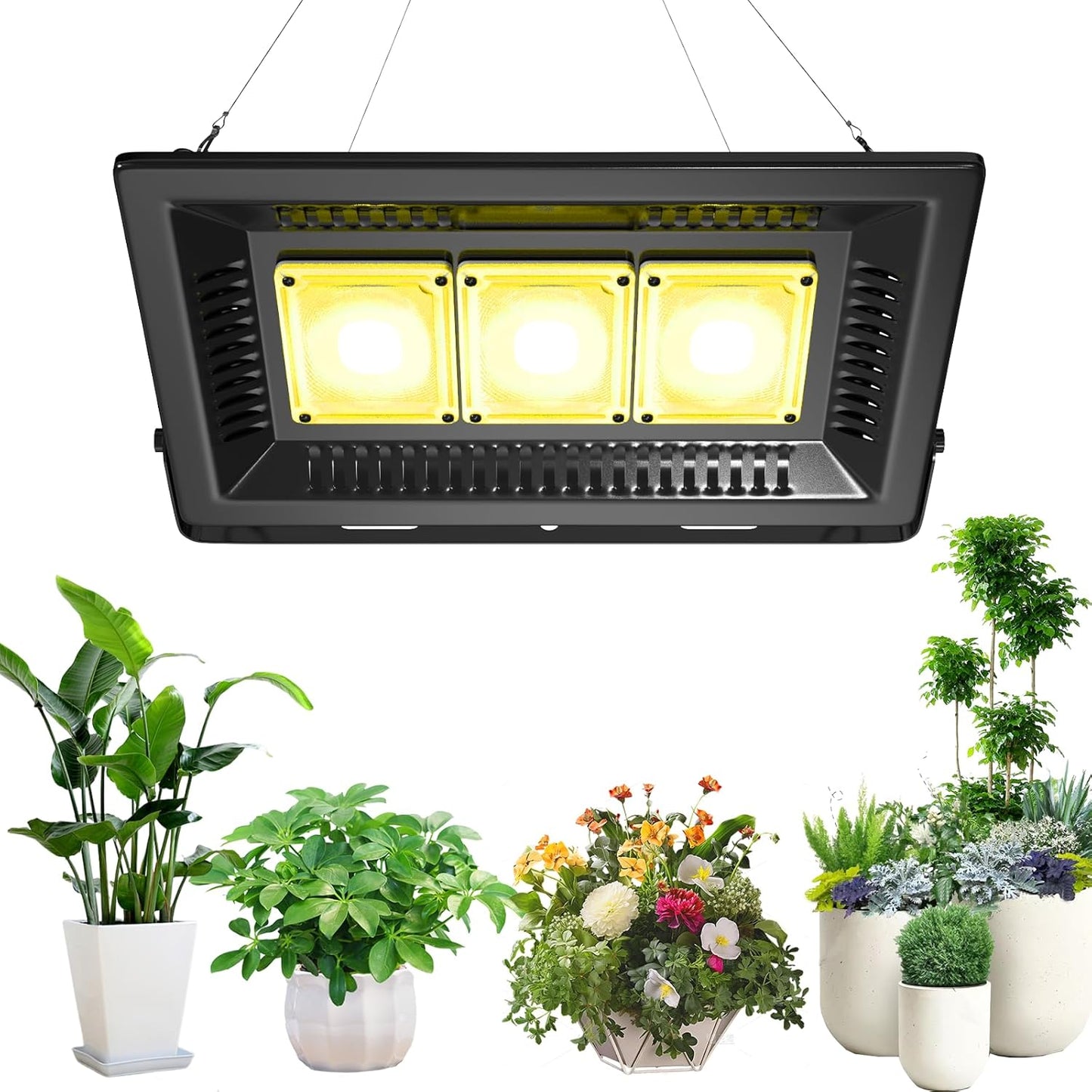 LED Pflanzenlampe Vollspektrum, 600.0 Watt