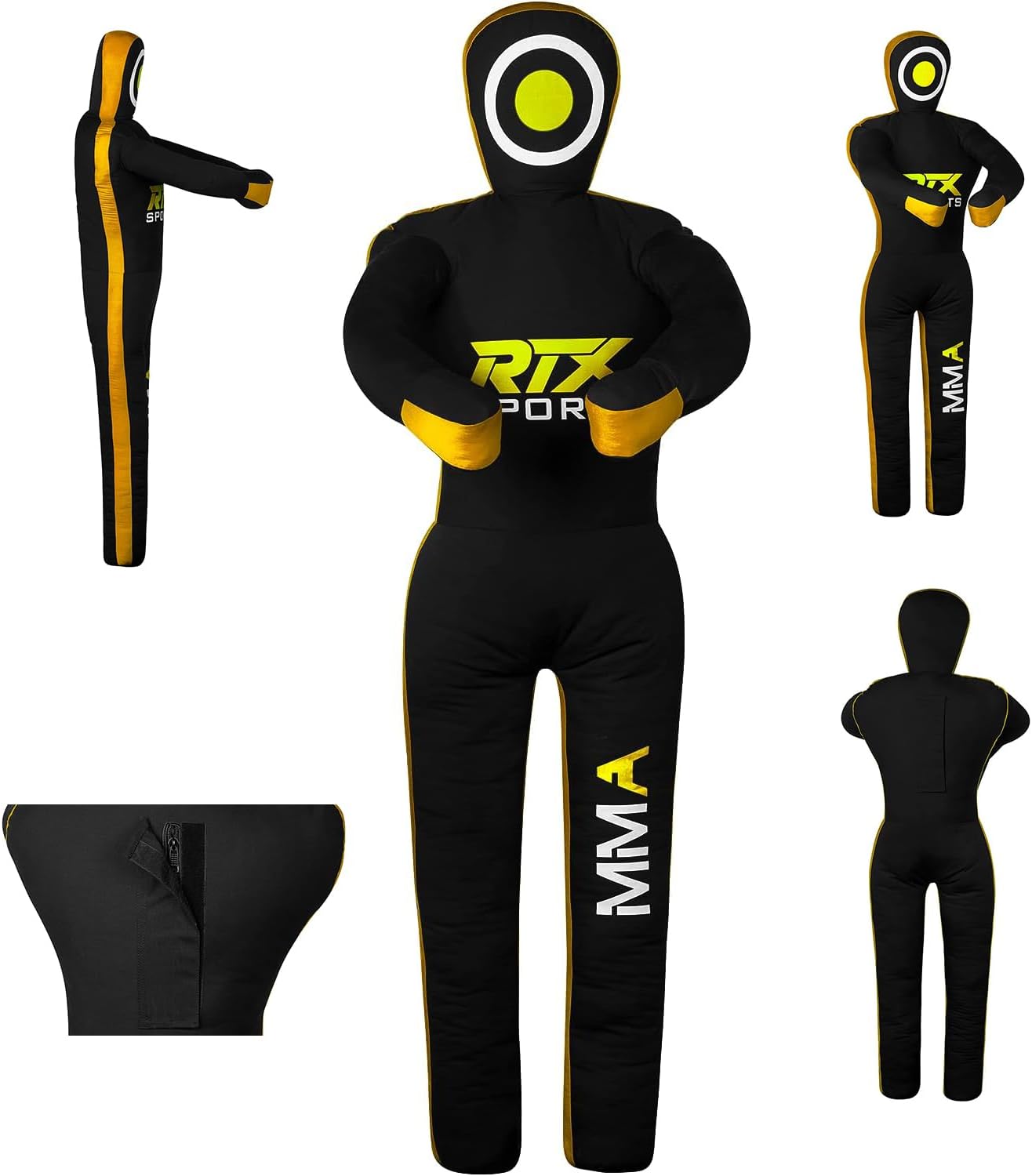 Grappling Dummy, 47" - Inches Gelb