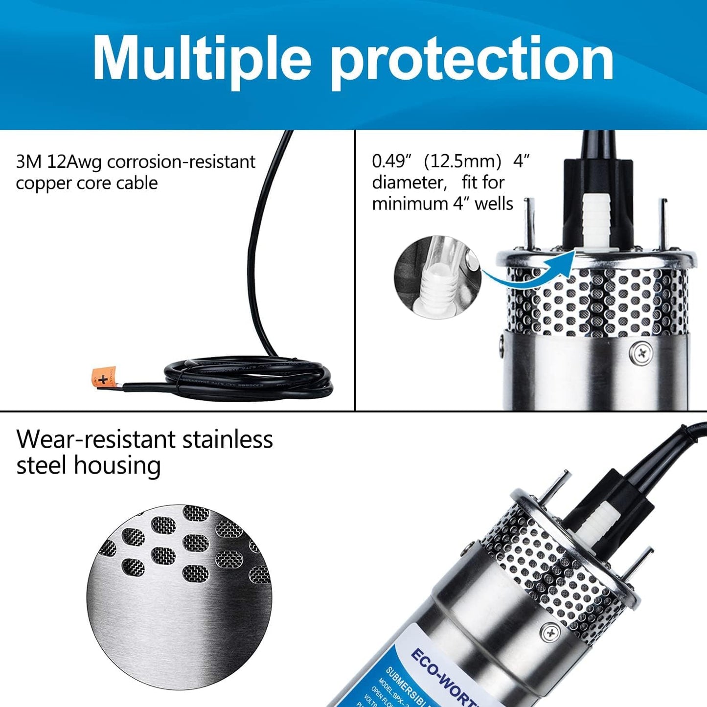 Tauchpumpe, 12v Pump(120w)