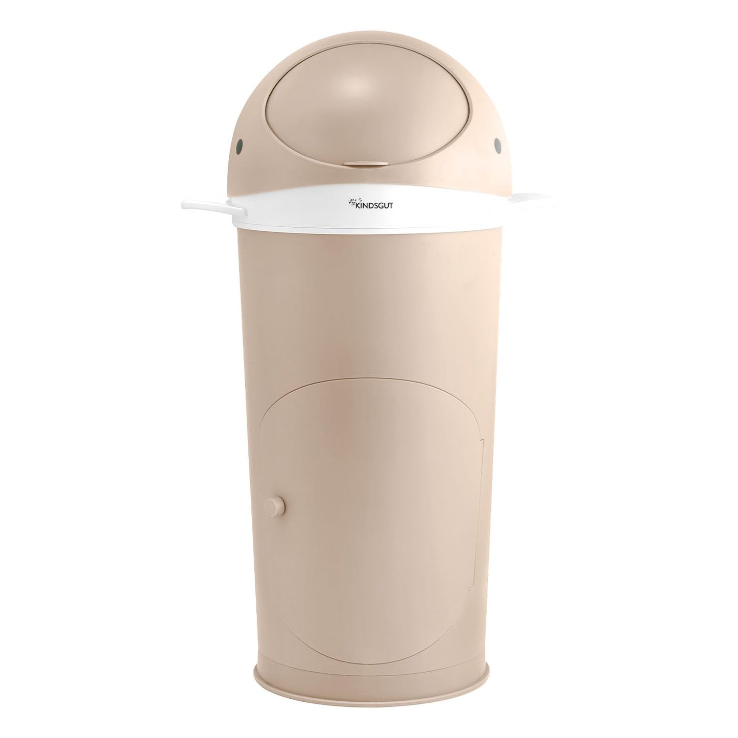 Windeleimer mit geruchsdichter Klappe im Wal-Design, sand