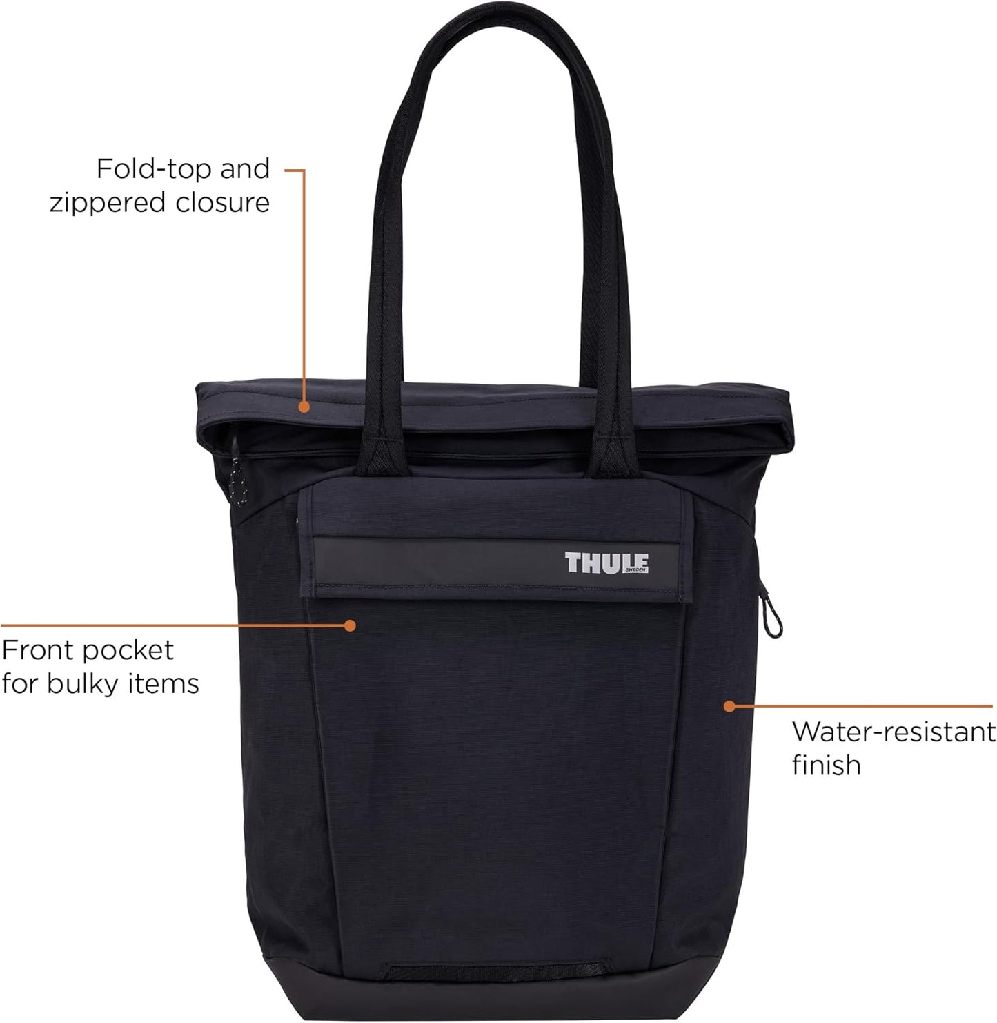 Paramount 22L Tragetasche, Schwarz 22