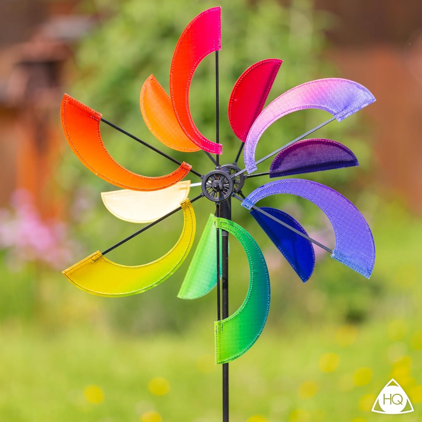 Windspiel Windmühle wetterfest, Rainbow Swirl