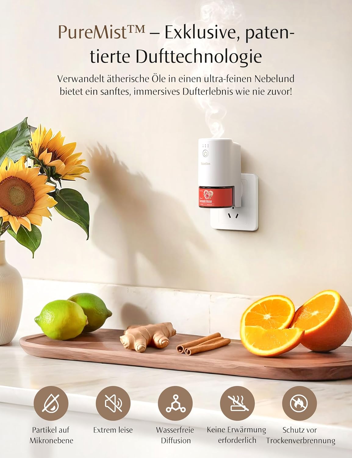Aroma Diffuser SF101S Pro, Bitterorangenblatt
