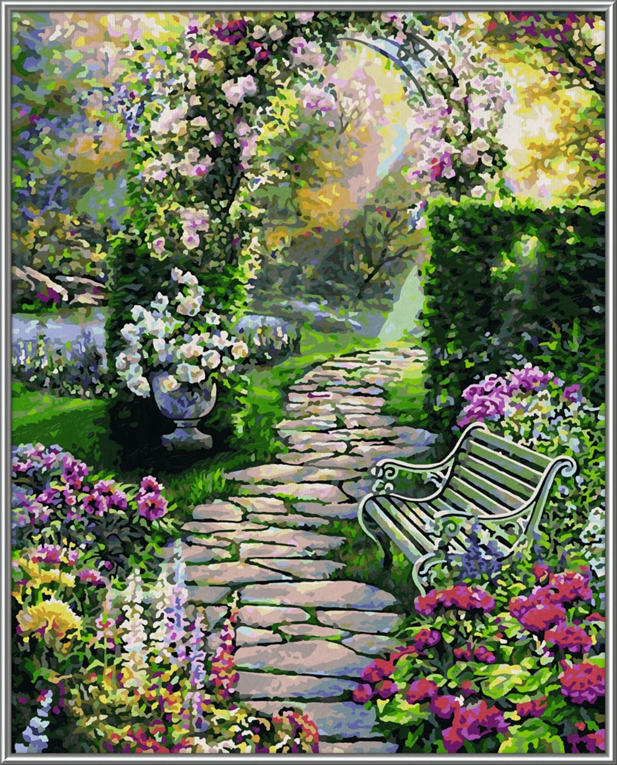 Malen nach Zahlen - Mein schöner Garten
