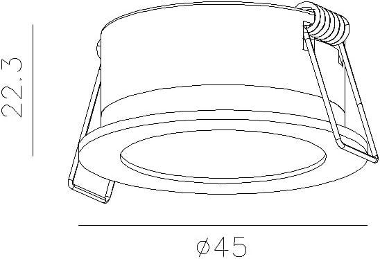 Wandnische Duschablage mit LED-Beleuchtung