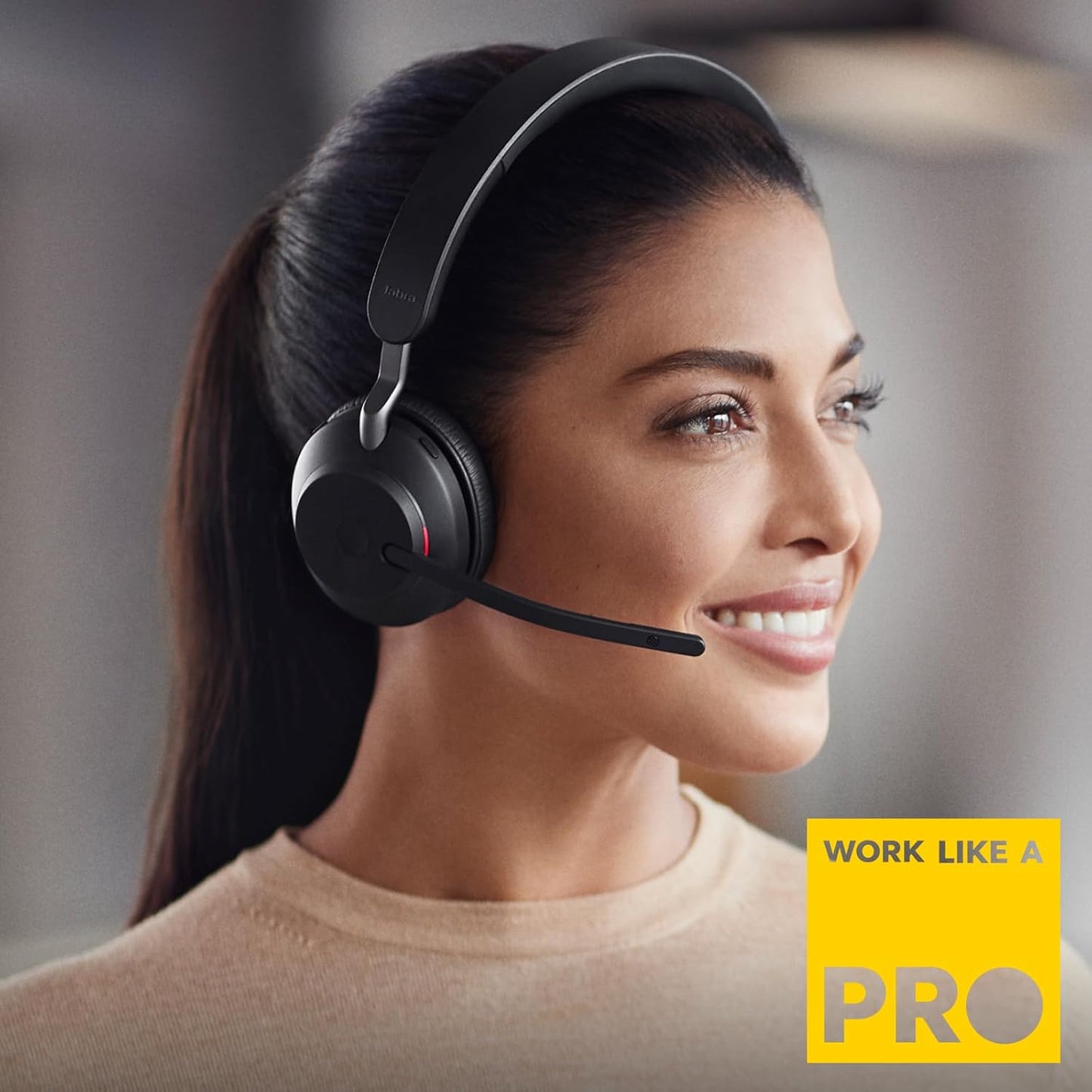 Kabelloses Headset mit Ladestation und Geräuschunterdrückung