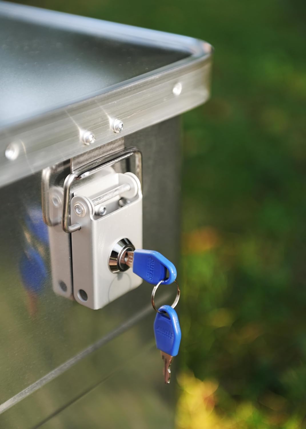 Aluminiumbox Classic 48, 48 Liter Silber