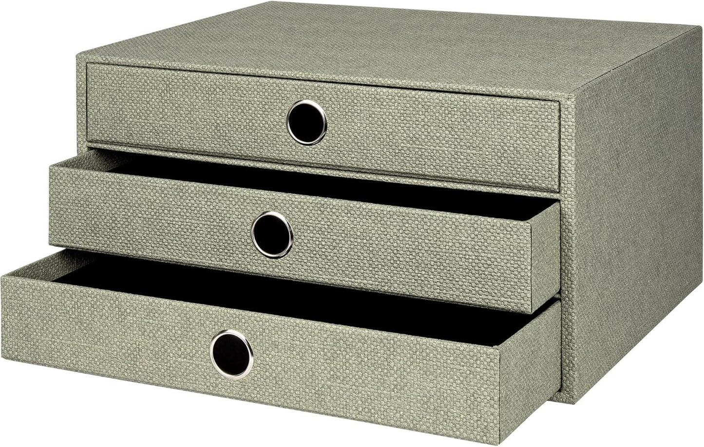 Soho Schubladenbox mit 3 Schubladen, Salbei