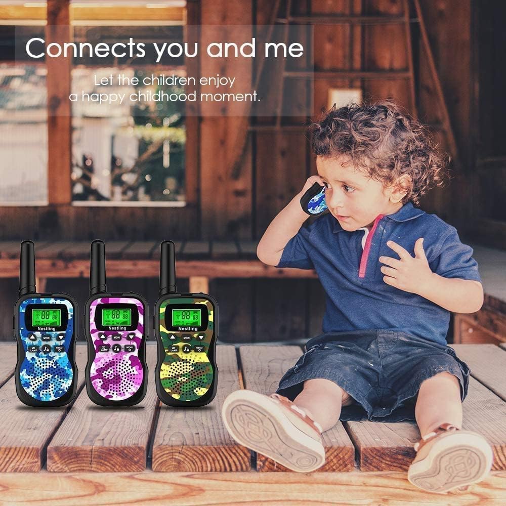 3er-Set Walkie Talkie für Kinder