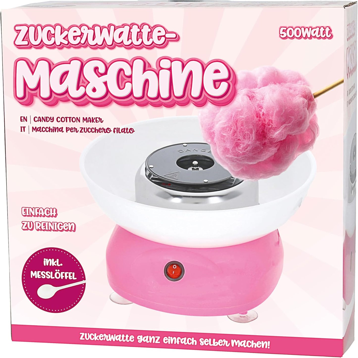 Zuckerwatte Maschine für Zuhause 27x16cm