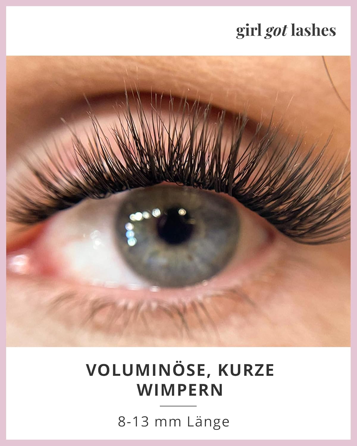 Handgemachte Wimpernextensions (5 Paare), Eye Candy