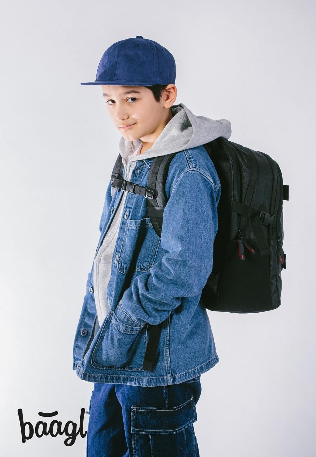 Schulrucksack Set, Skate Red