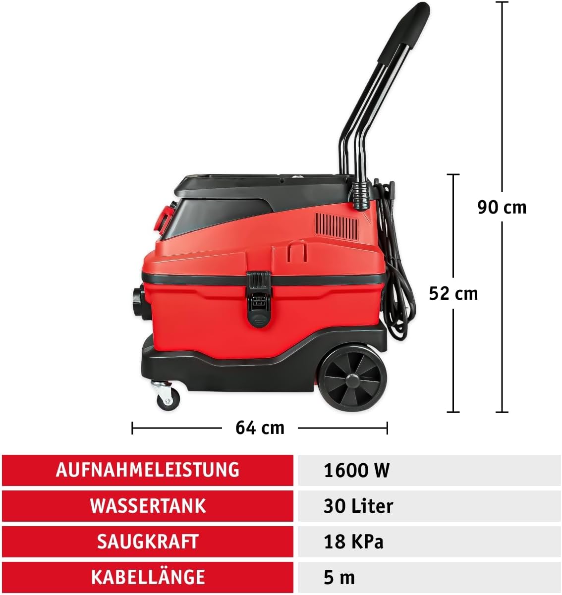 Multifunktionssauger mit Wasserfilter