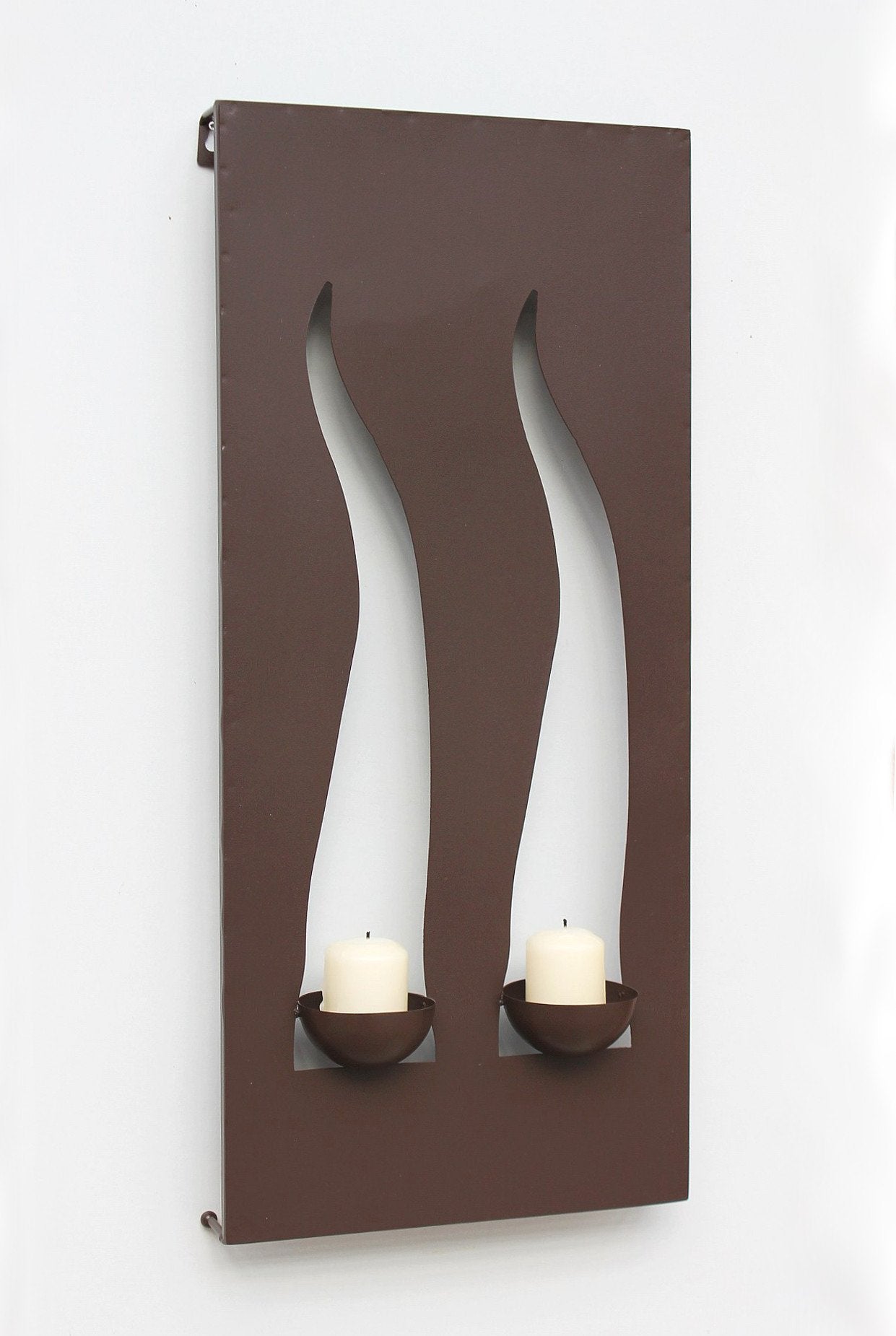 Kerzenhalter Flamme Wanddeko