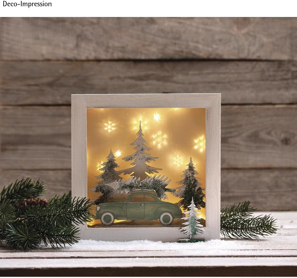 Holzbausatz 3D-Motivrahmen, Auto, Auto