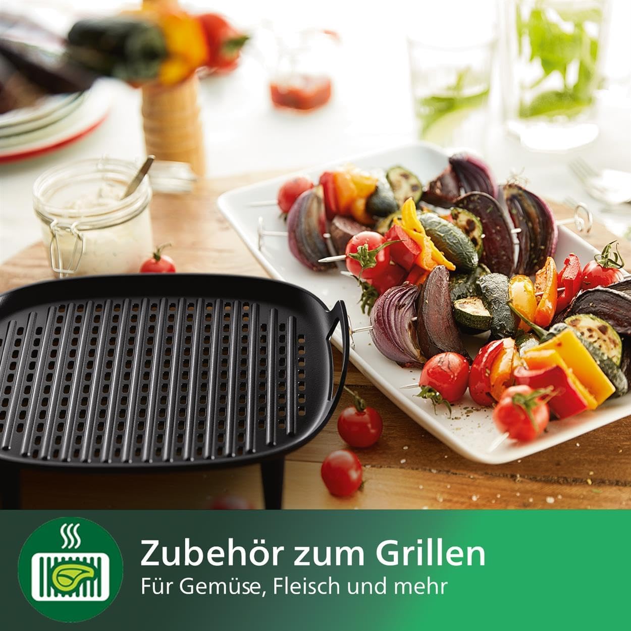 Airfryer Grill-Kit HD9959/00 für 7.2L Heissluftfritteuse, 7.2L Grill-Kit
