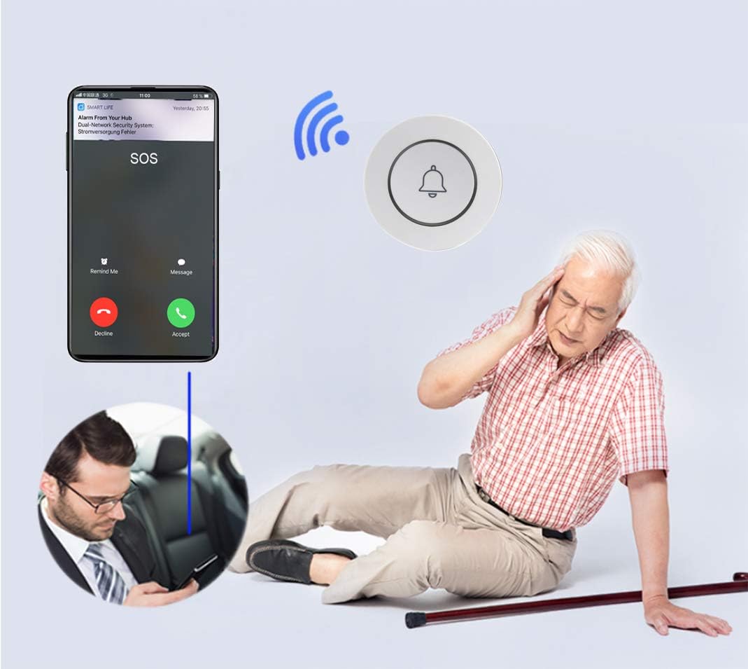 GSM/WiFi Alarmanlagen Komplettsystem, A4-os