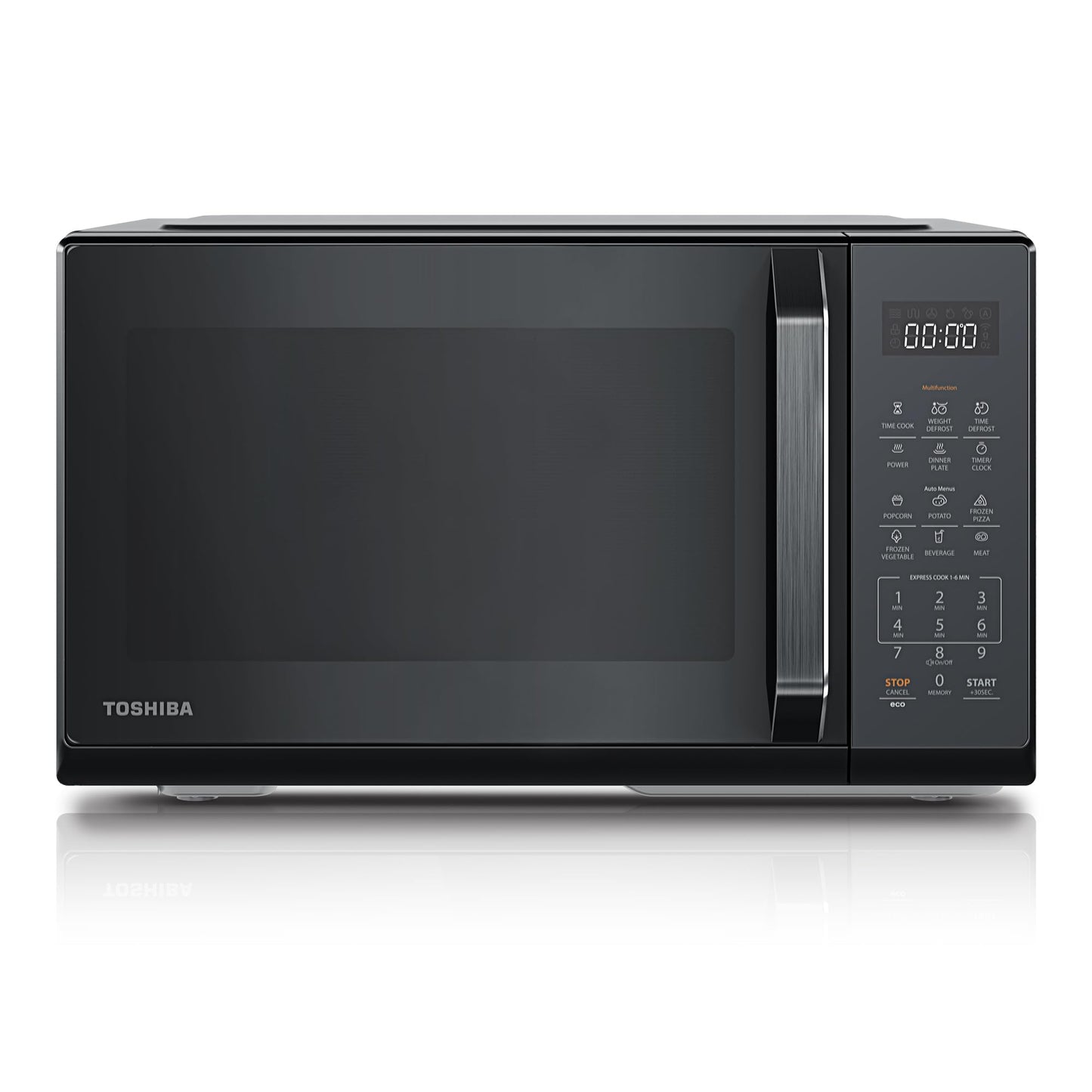 Digitale Mikrowelle mit Auftaufunktion, 23L Solo Digital