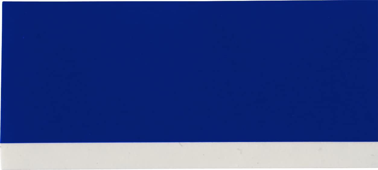 Vinyl-Etiketten für Etikettendrucker M211/M210, Etikett Vinyl - Weiss auf Blau, 9.53 mm x 6.40 m Labor & Sicherheit und Anlage