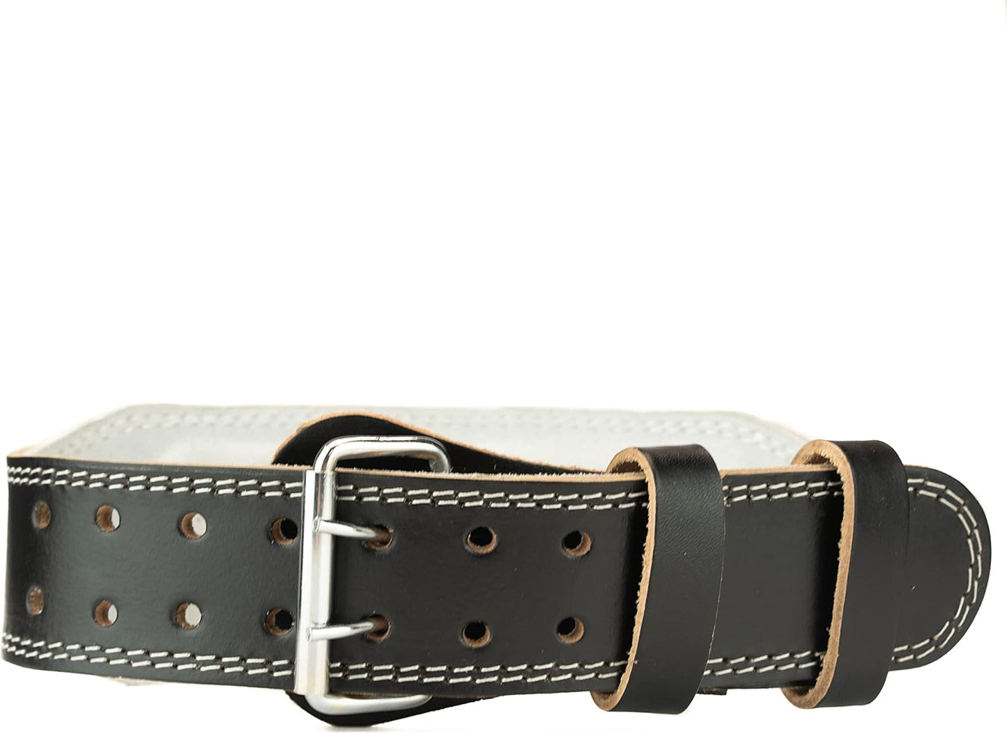 Gewichthebergürtel aus Leder für Krafttraining, S