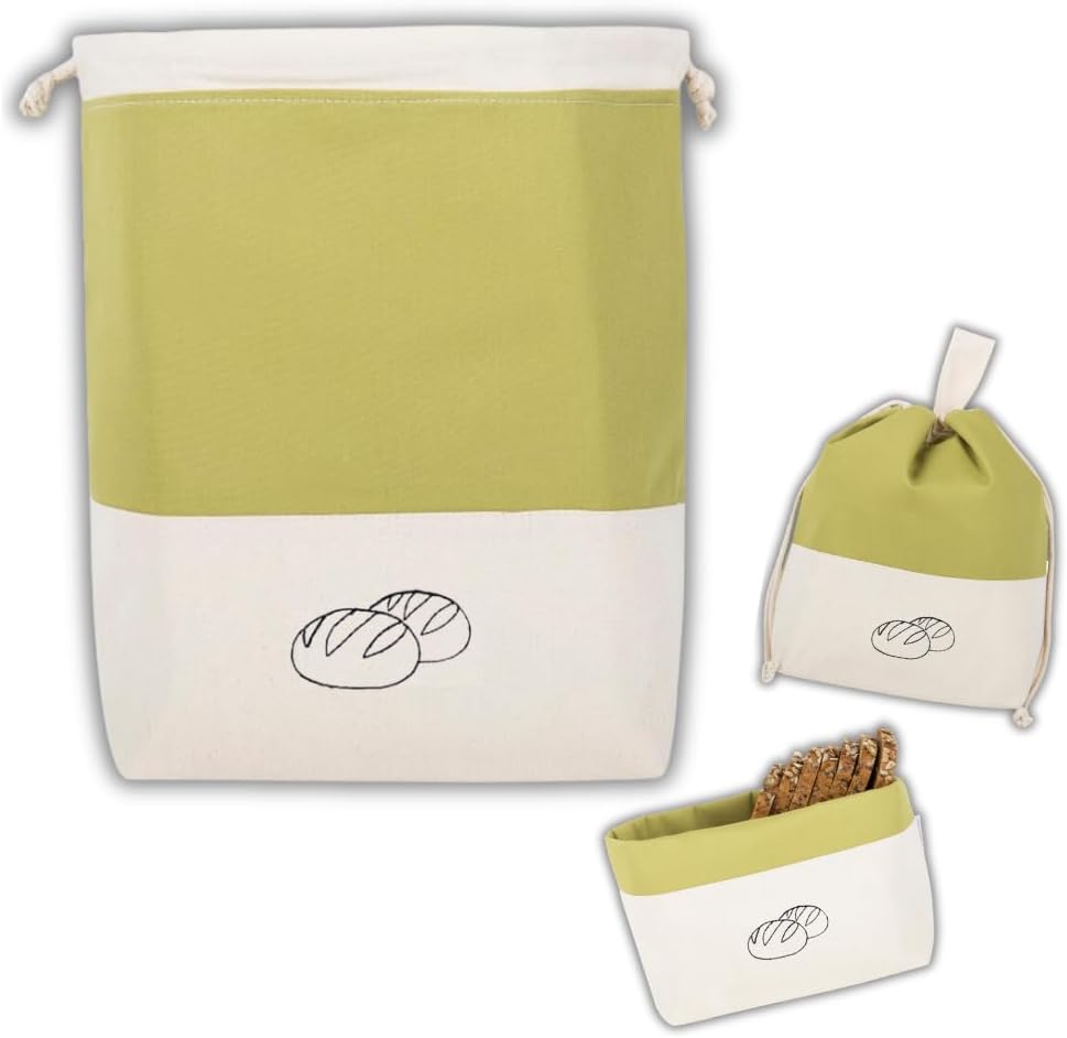 3-in-1 Brotbeutel, 3 in 1 Olive