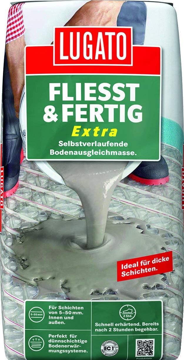 Selbstverlaufende Bodenausgleichsmasse