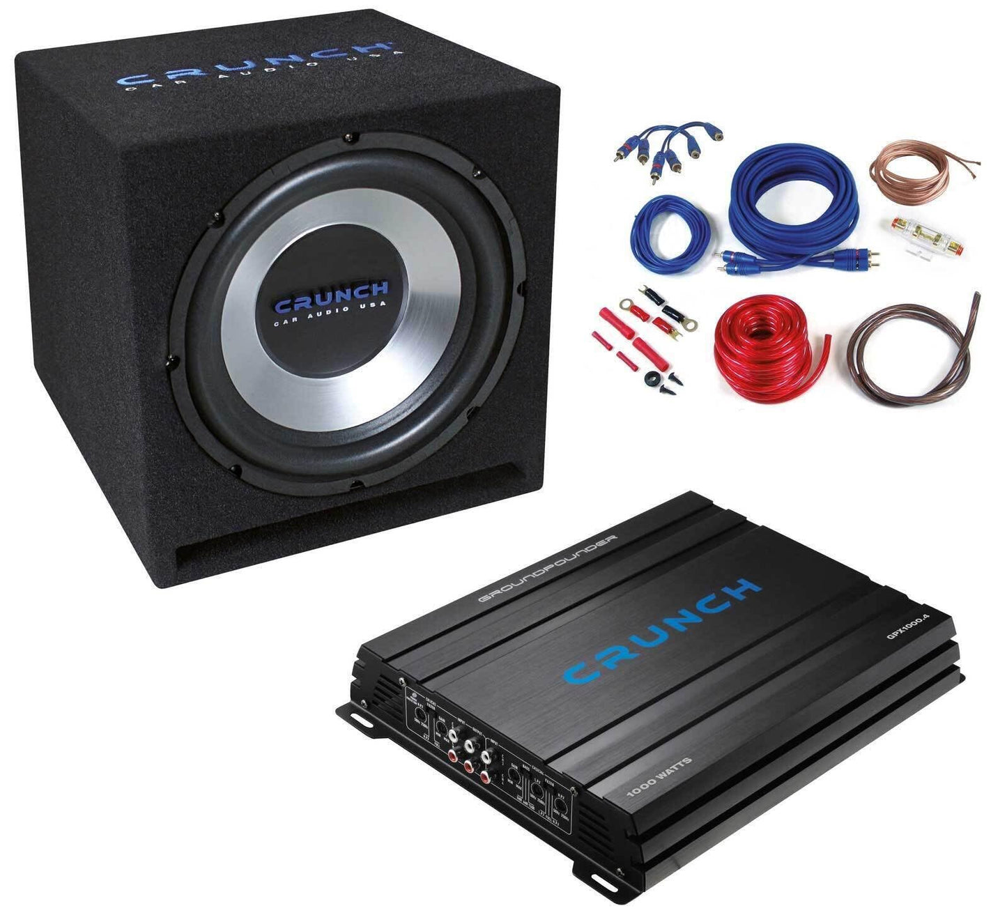 Bass Pack mit 30 cm Subwoofer & 4-Kanal Verstärker