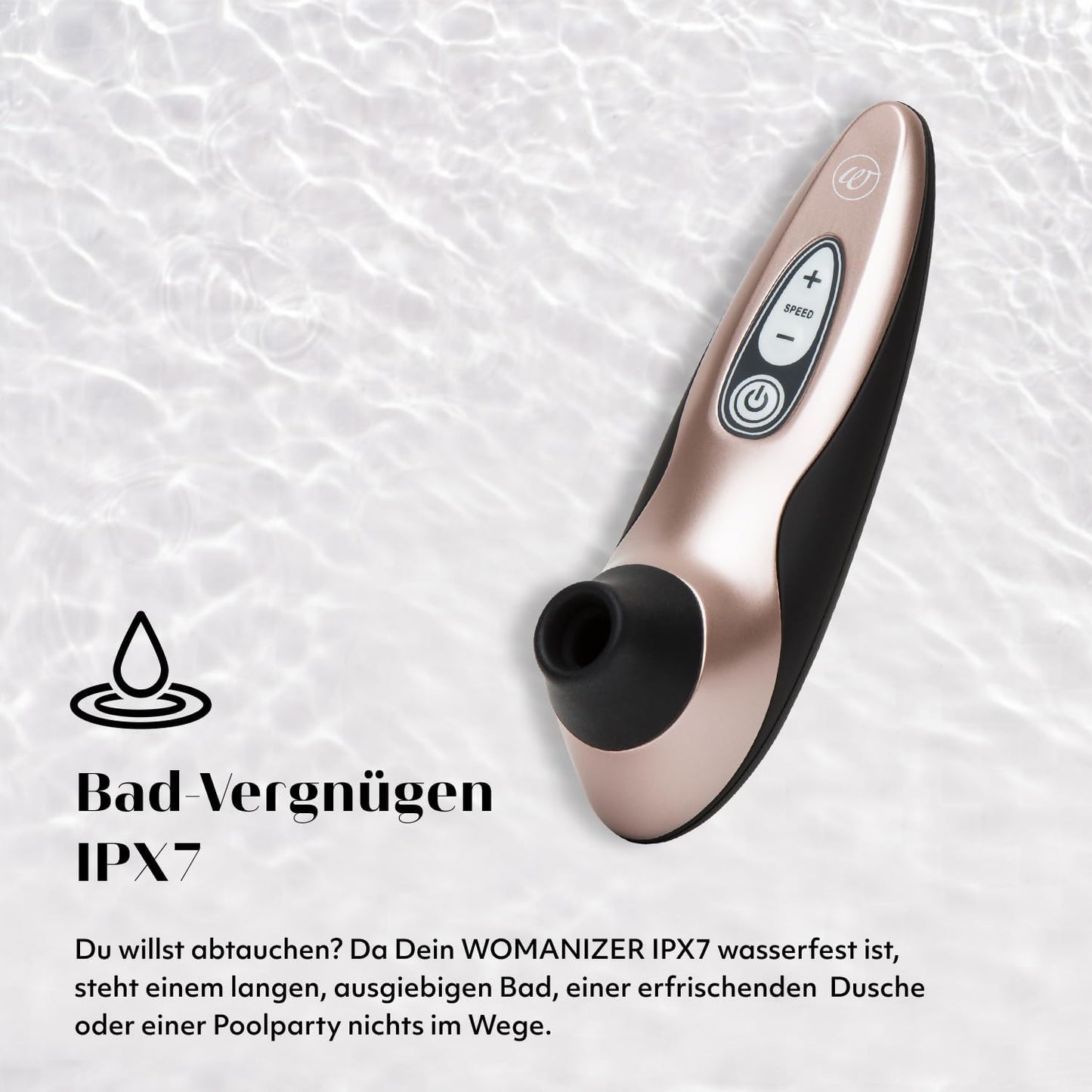 Pro40 Klitoris Stimulator mit 6 Intensitätsstufen, Roségold