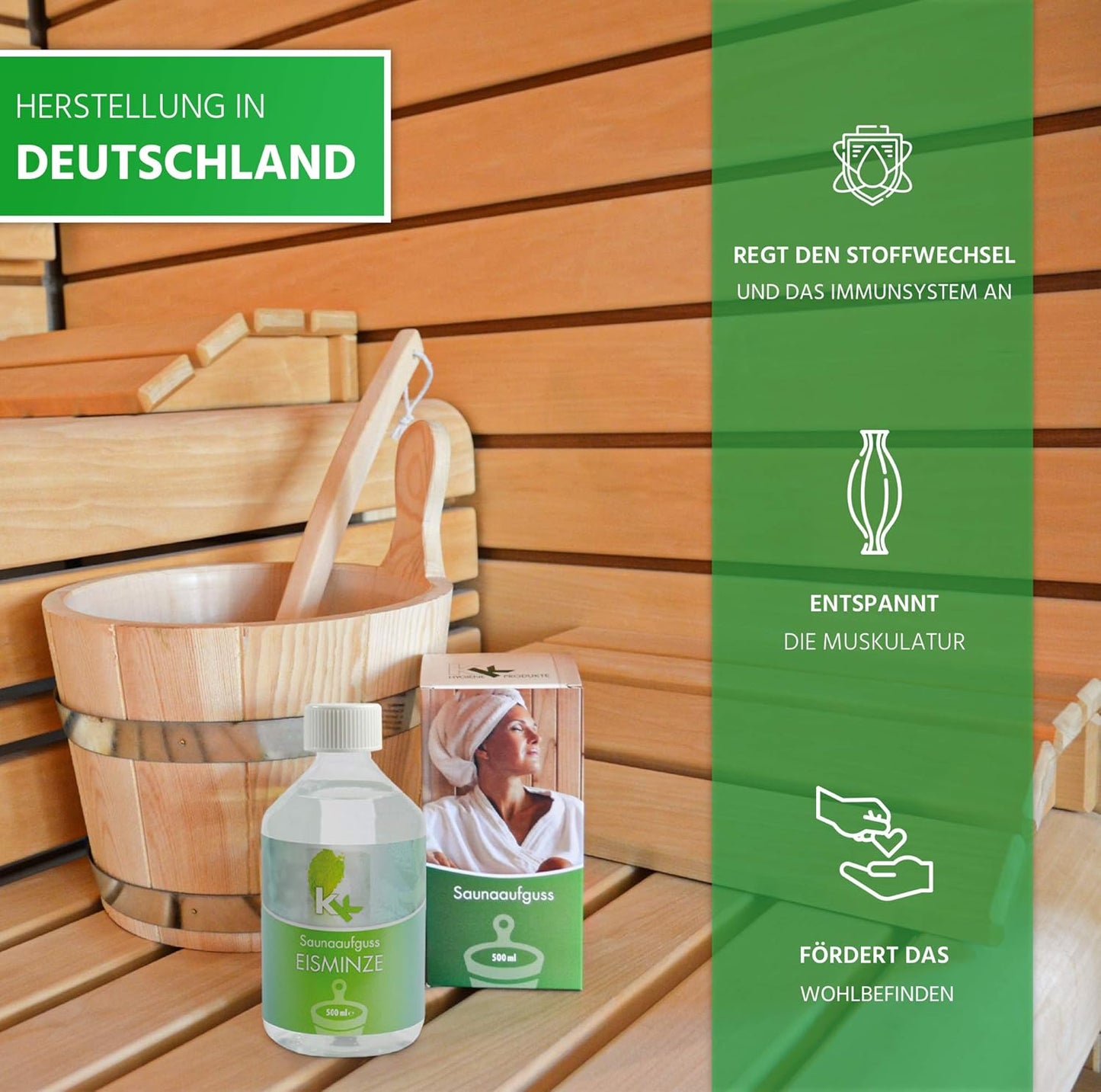 Sauna Aufguss Konzentrat, Eisminze