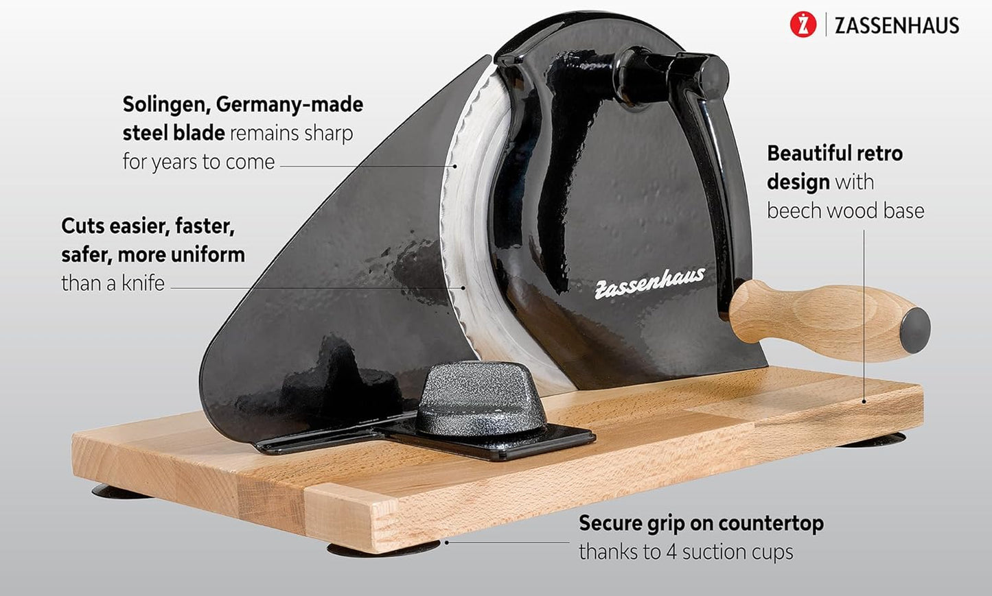 Brotschneidemaschine manuel, One size / Schwarz