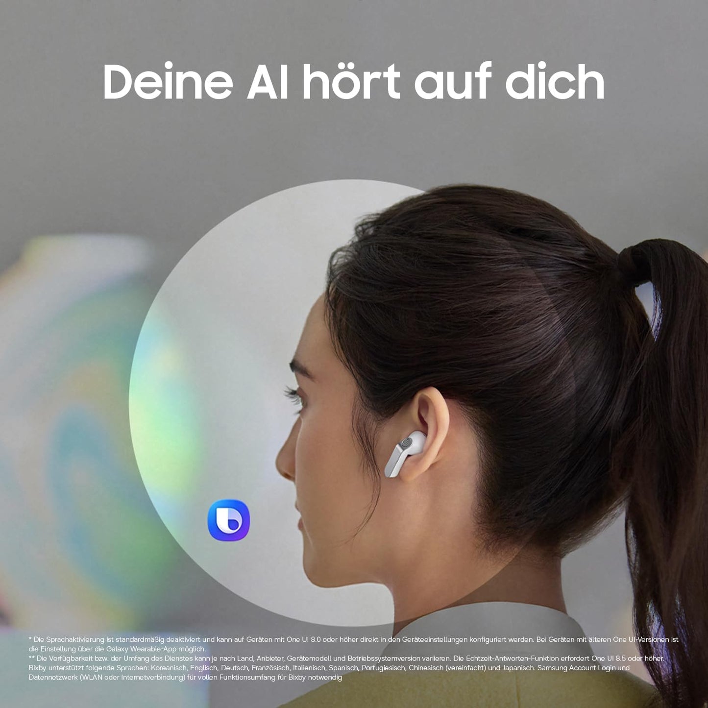 Galaxy Buds4 mit Geräuschunterdrückung, Buds4 Black