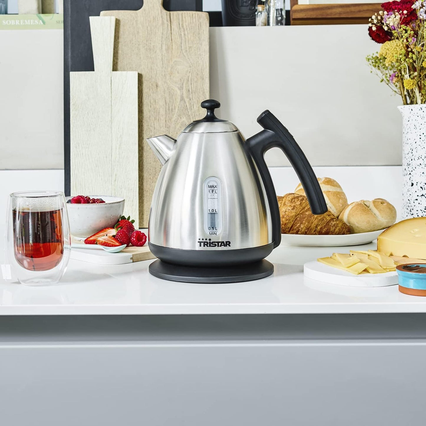 Wasserkocher WK-3403, 1,7 Liter 2200 Watt Single