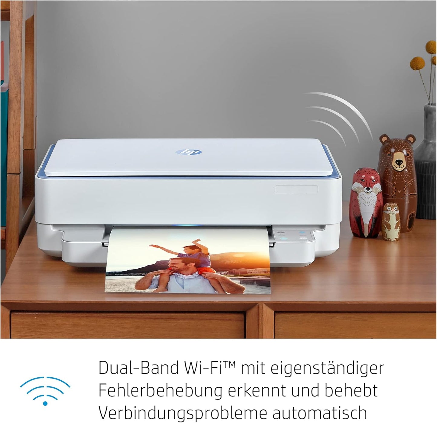 Envy 6010e, Ohne Stapeleinzug Blau