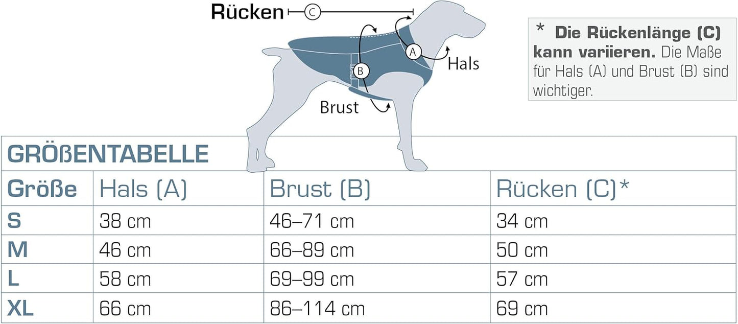 Hundekühlweste mit reflektierenden Akzenten, Kleine