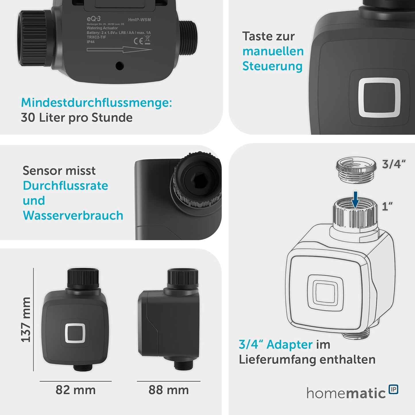 Bewässerungsaktor, Actuator