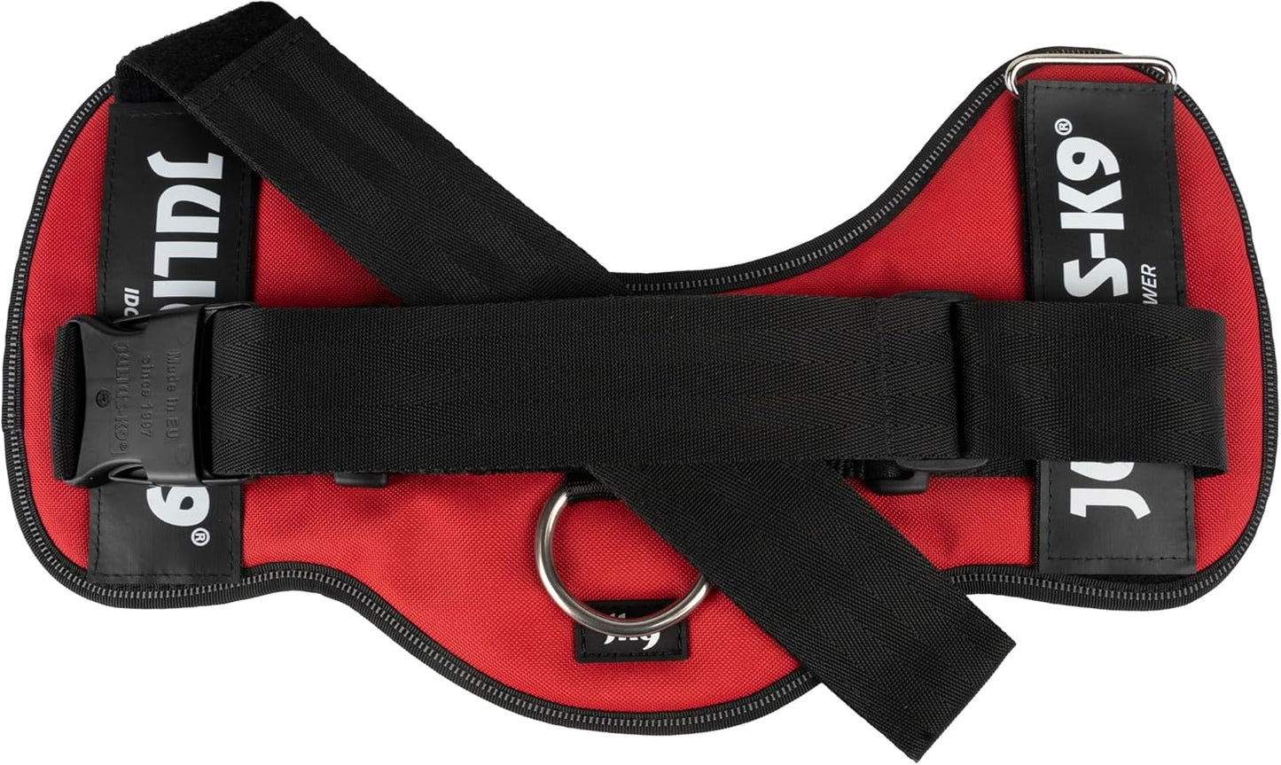 Powergeschirr für Hunde, XL/2 Rot