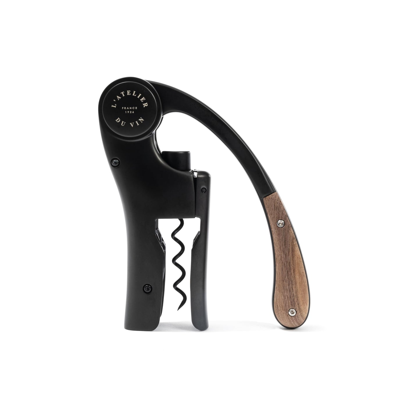 Hebelkorkenzieher, Oeno Motion Wood & Black