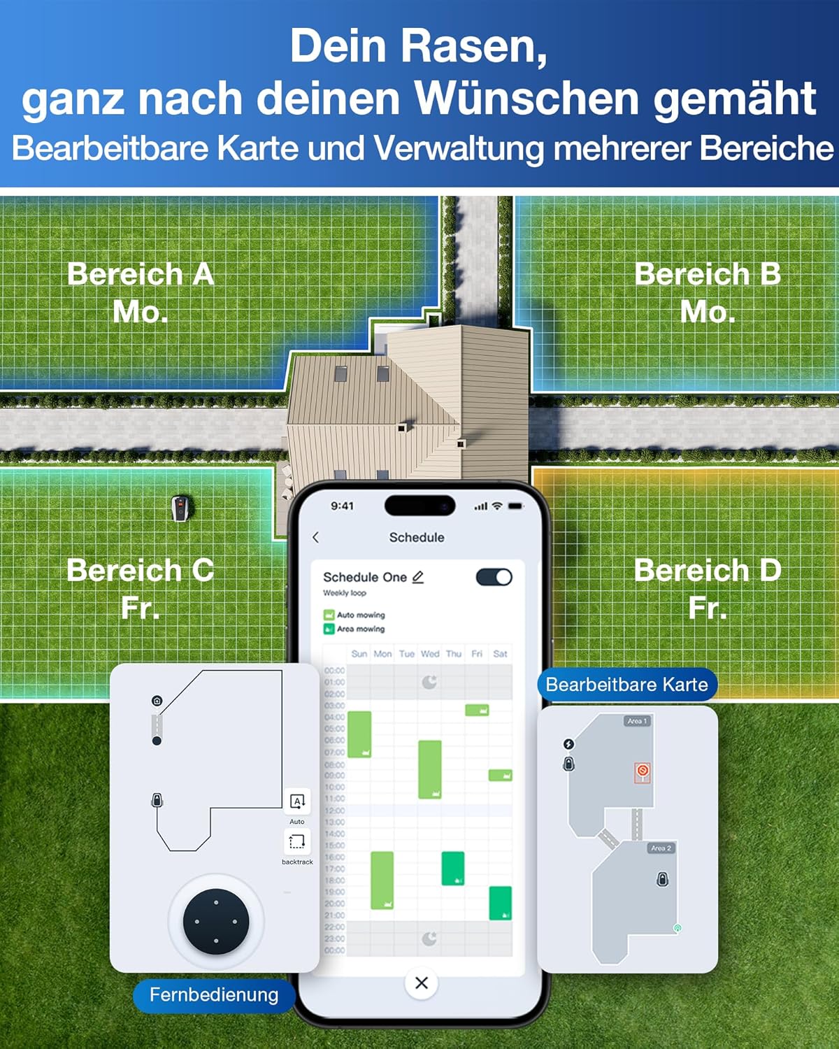 Mähroboter GOAT O600 RTK, 600m², O600 RTK